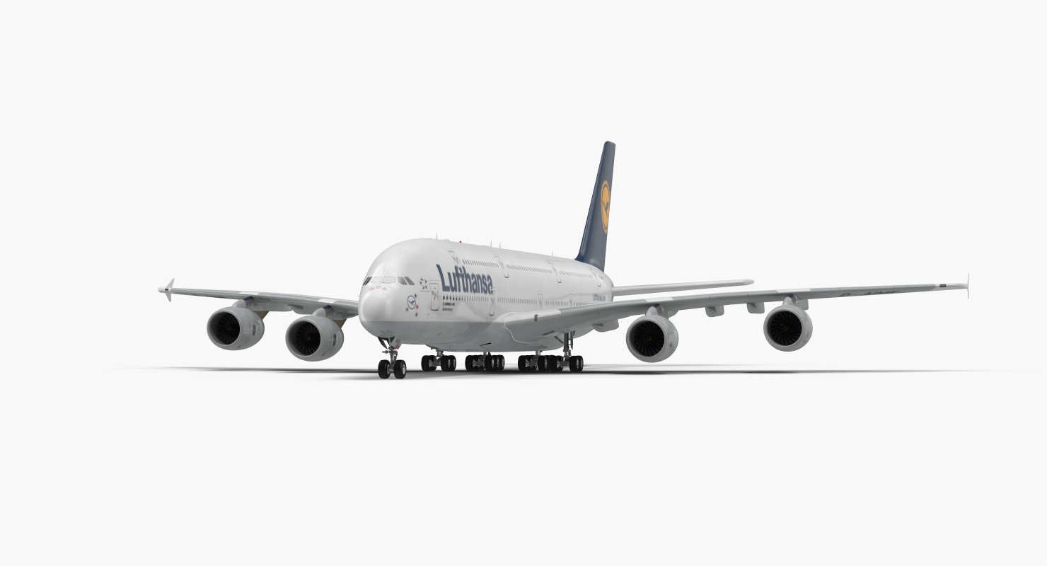 Airbus A380 1000 Air France 3D